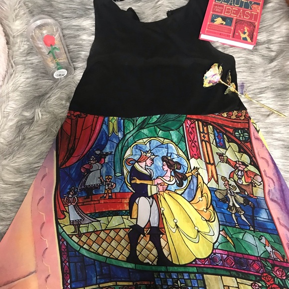 Dresses & Skirts - OFFERS?❤️ beauty and the beast stained glass dress